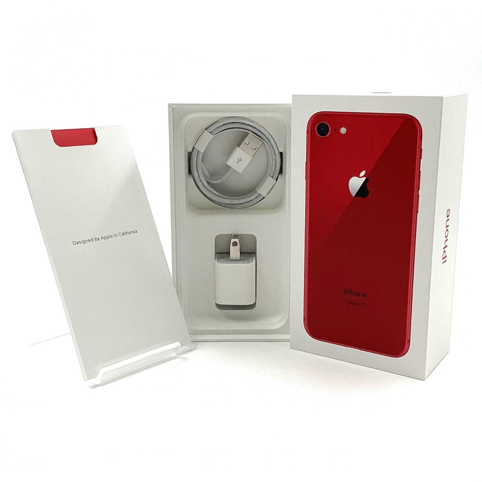 iPhone 8 256GB (PRODUCT)RED docomo 白ロム 動作確認済 84%【全額返金
