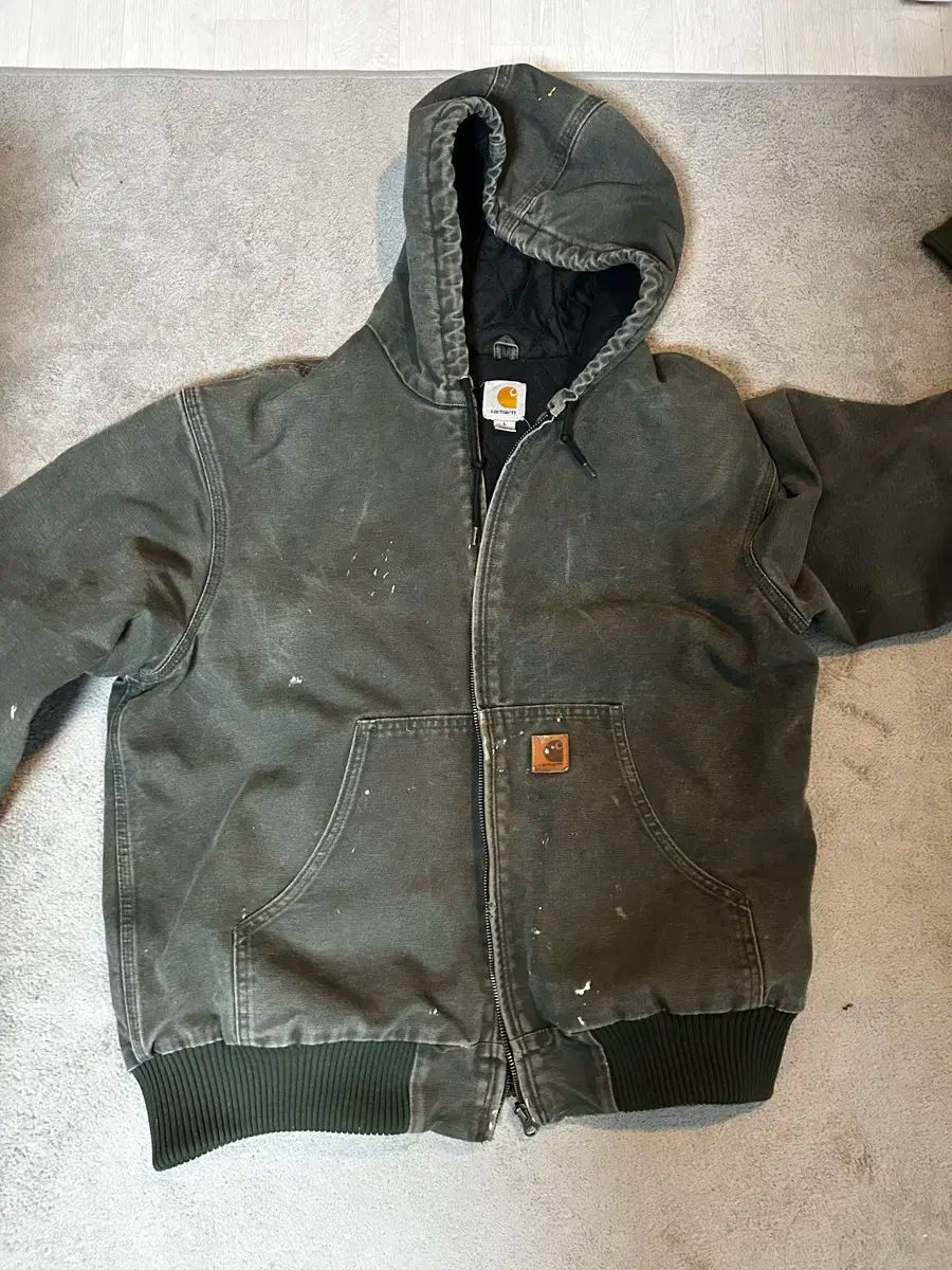 【雷市場（ポンジャン）商品韓国直送】 Carhartt(カーハート) アクティブ ジャケット モスグリーン