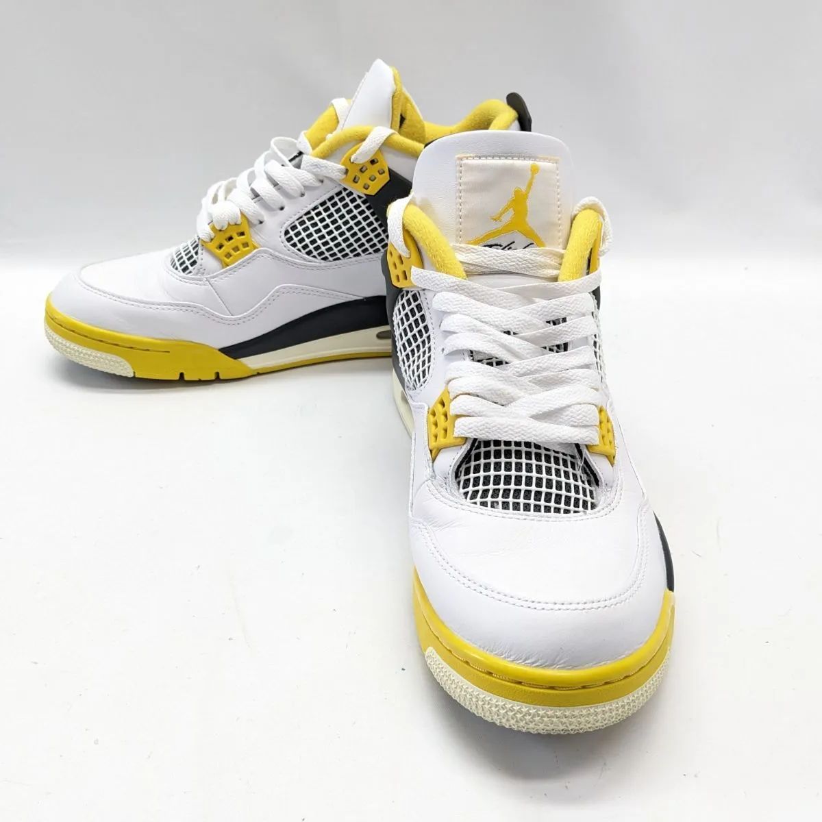 美品】NIKE ナイキ スニーカー エアジョーダン4 レトロ ホワイト 