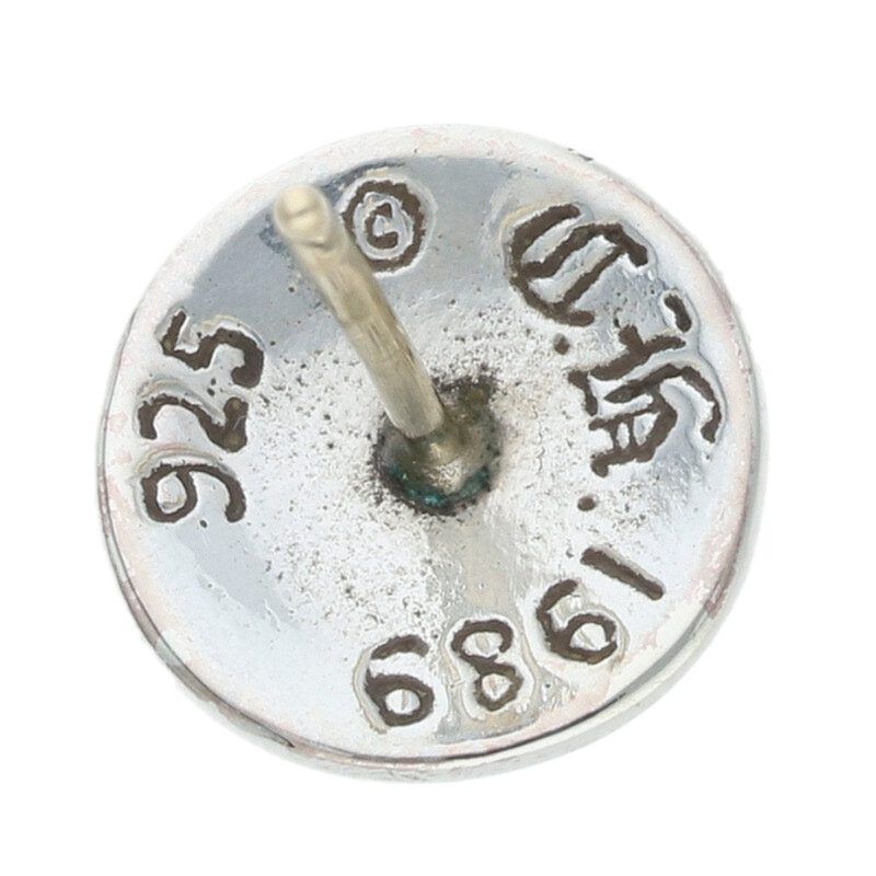 最安価格】クロムハーツ フローラルボールスタッド シルバーピアス