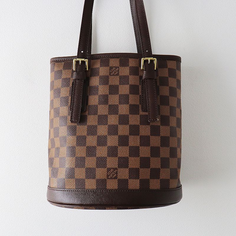 美品 廃盤 希少 LOUIS VUITTON ルイヴィトン N42240 ダミエ マレ ...