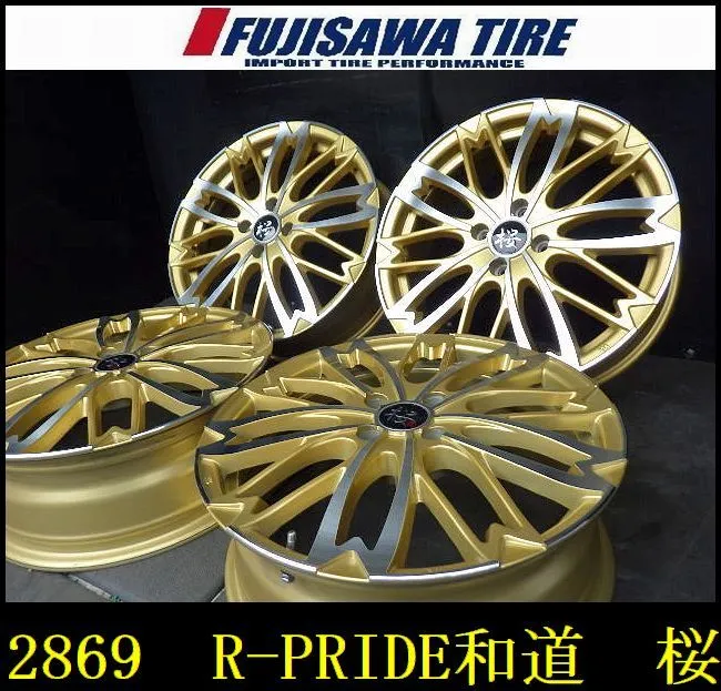 新品セット☆和道桜5分咲☆215/45R18☆ノア・ヴォクシー・セレナ