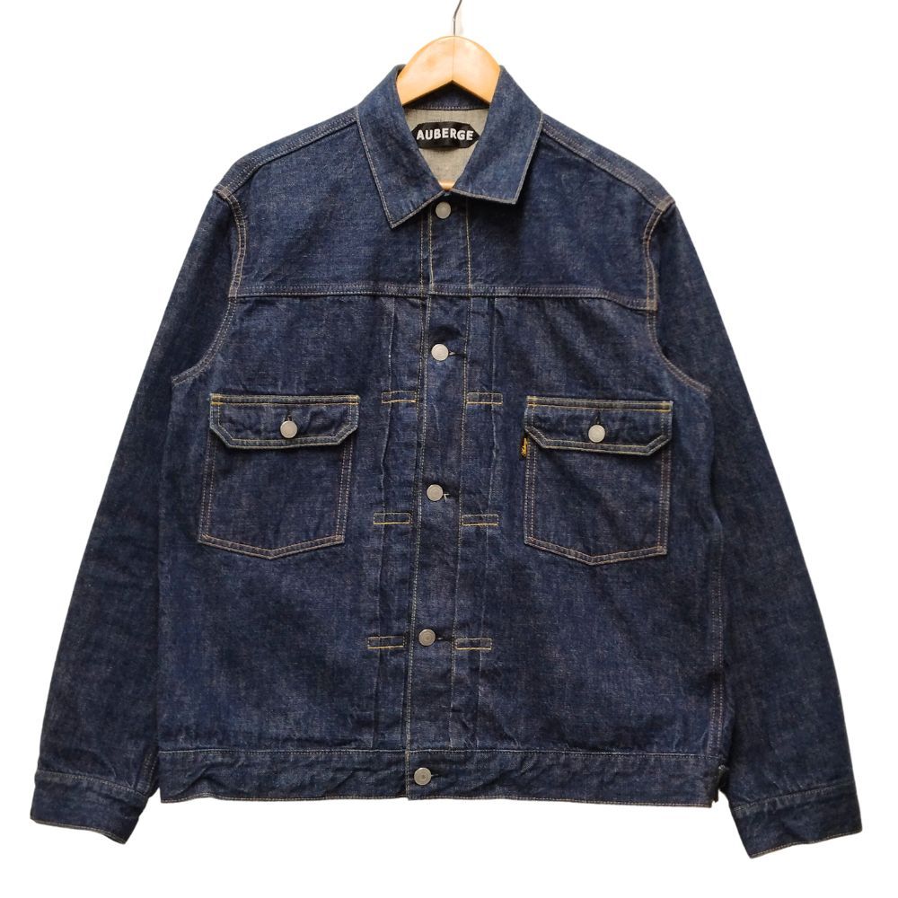 AUBERGE Ｇジャン　サイズ44 AUBERGE 2ndタイプ Gジャン デニムジャケット インディゴ サイズ 44