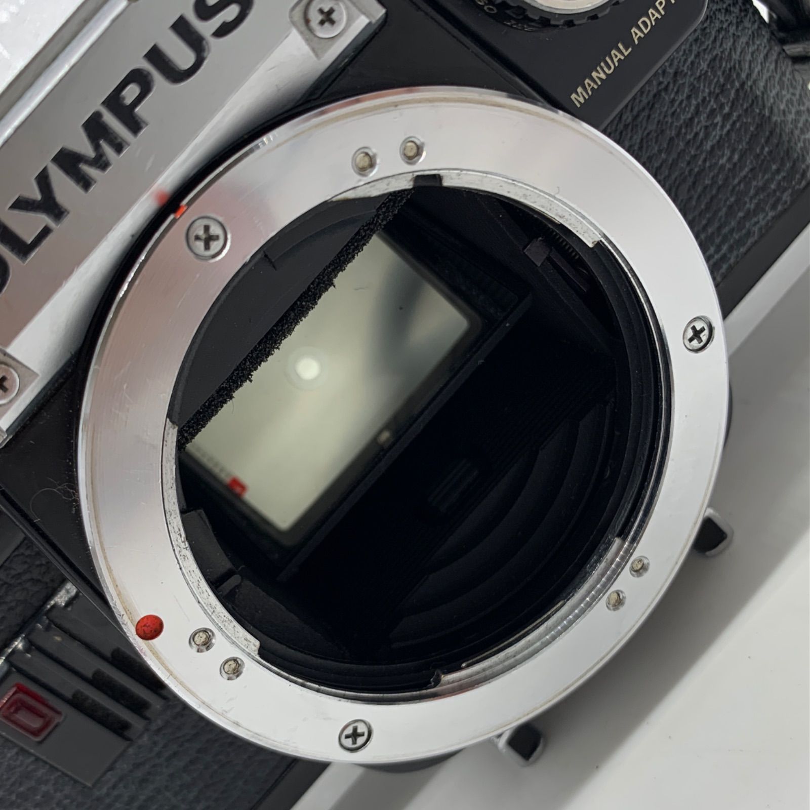 動作未確認】OLYMPUS 一眼レフフィルムカメラ OM-10 レンズ付き