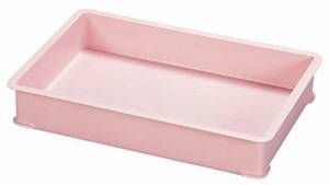 【新品・3営業日で発送】THANKO サンコー サンコー　ＰＰカラー番重Ａ型　ピンク【ABV8503】