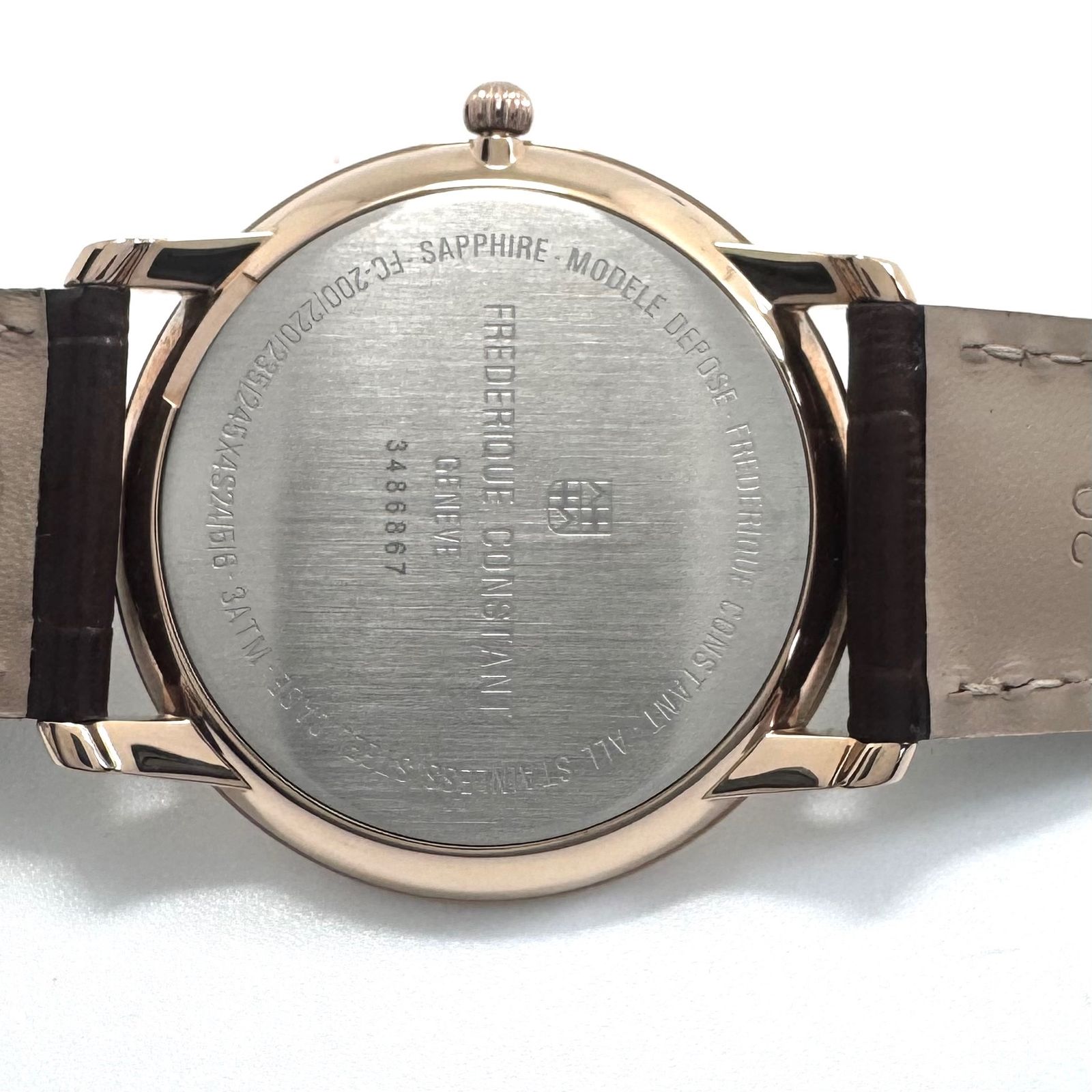 美品】フレデリックコンスタント スリムライン FC-235M4S4 クォーツ 