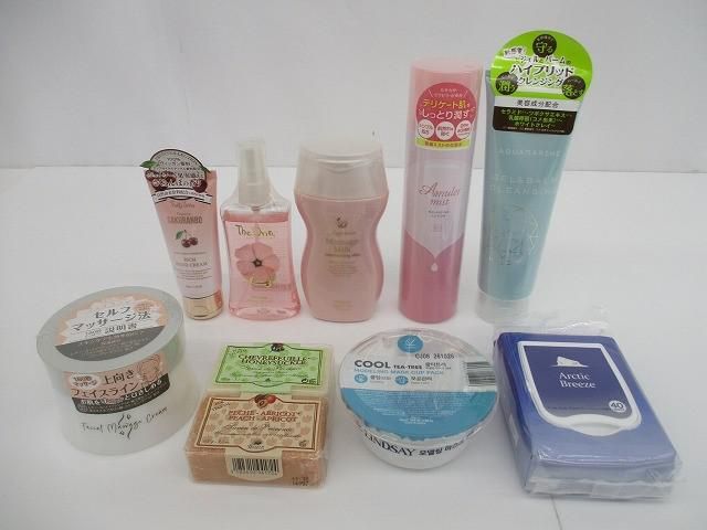 リンゼイMDマスクカップパック|フェルナンダ マッサージクリーム|アミュレットミスト等10点
