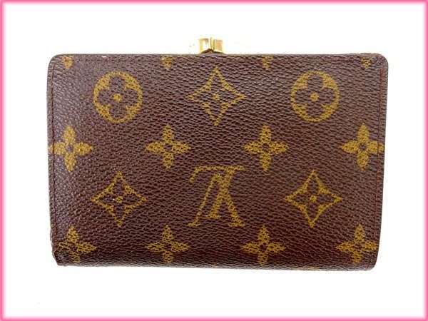 LOUIS VUITTON モノグラム がま口 二つ折り財布 ブラウン 楽天市場】【ルイ・ヴィトン】モノグラム☆がま口財布 二つ折り