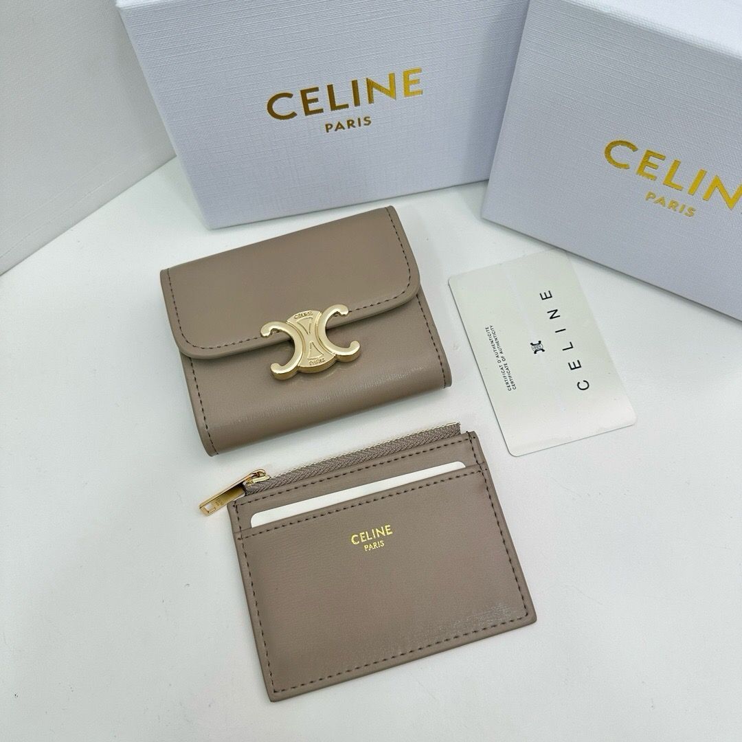 セリーヌ CELINE 財布 三つ折り財布 未使用 - メルカリ
