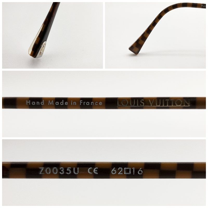 美品 ルイヴィトン サングラス ダミエ コンスラピオン Z0035U モノグラム 楽天市場】LOUIS VUITTON ルイ ヴィトン ダミエ コンスピ