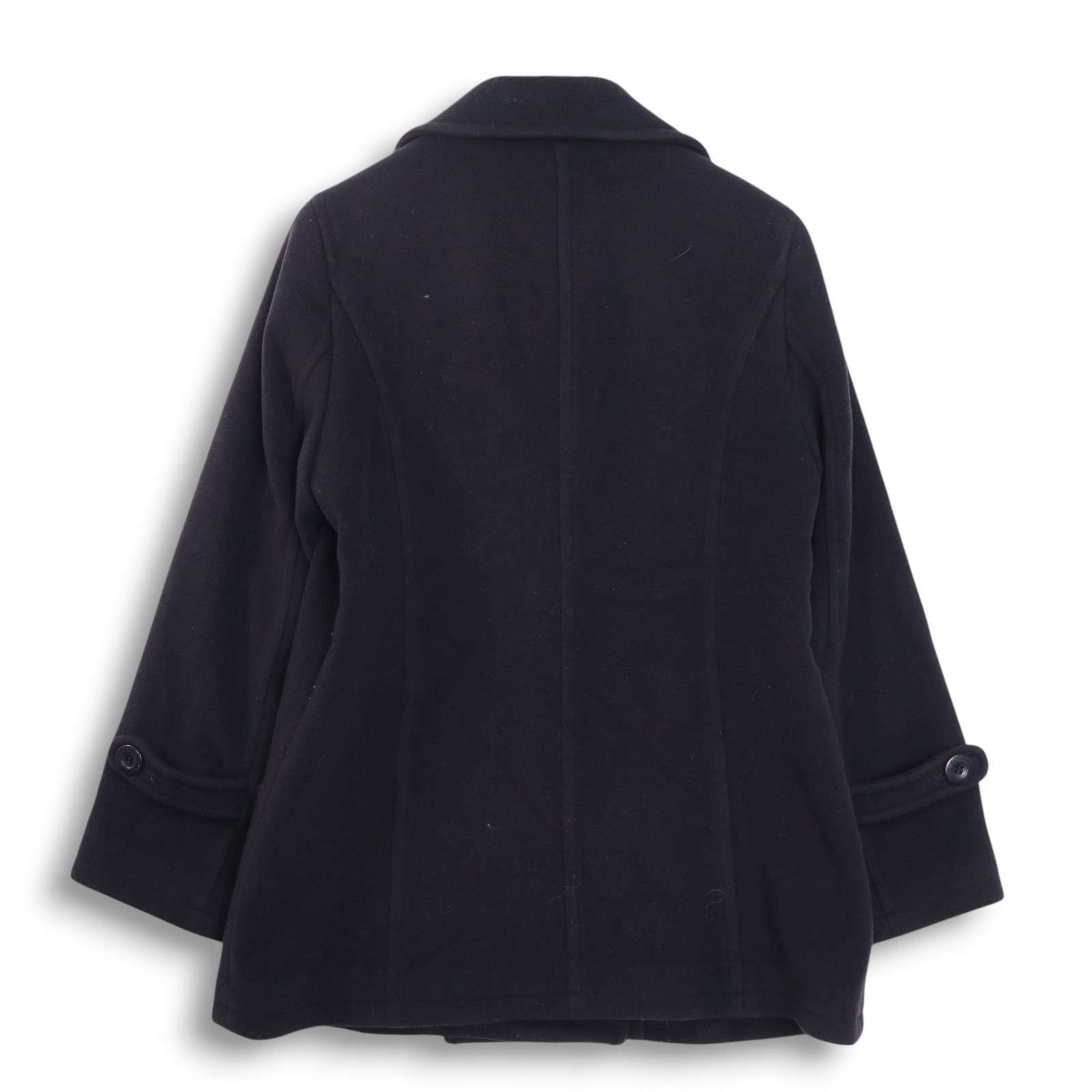 組曲 KUMIKYOKU PURETE 秋冬 カシミヤ混♪ ウール Pコート Sz
