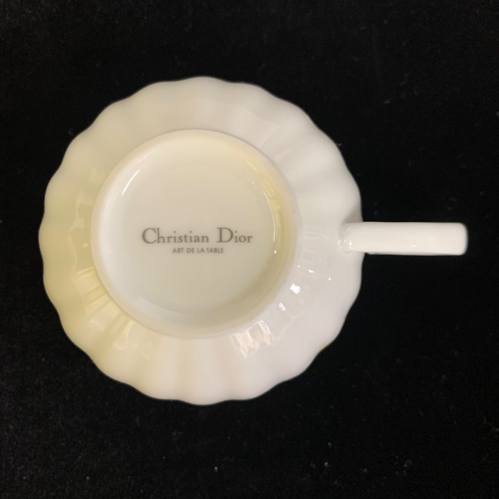 【低価HOT】ChistianDior カップ＆ソーサー　ケーキ皿 2セット コーヒー・ティーカップ