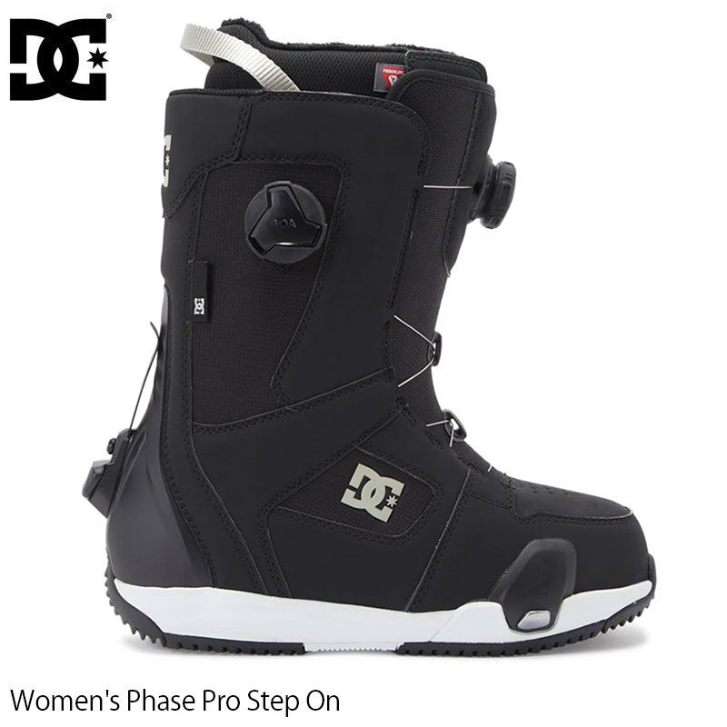 スノーボード ブーツ レディース ステップオン 25-26 DC Women s Phase BOA Pro Step On ディーシー フェーズ BLK 日本正規品