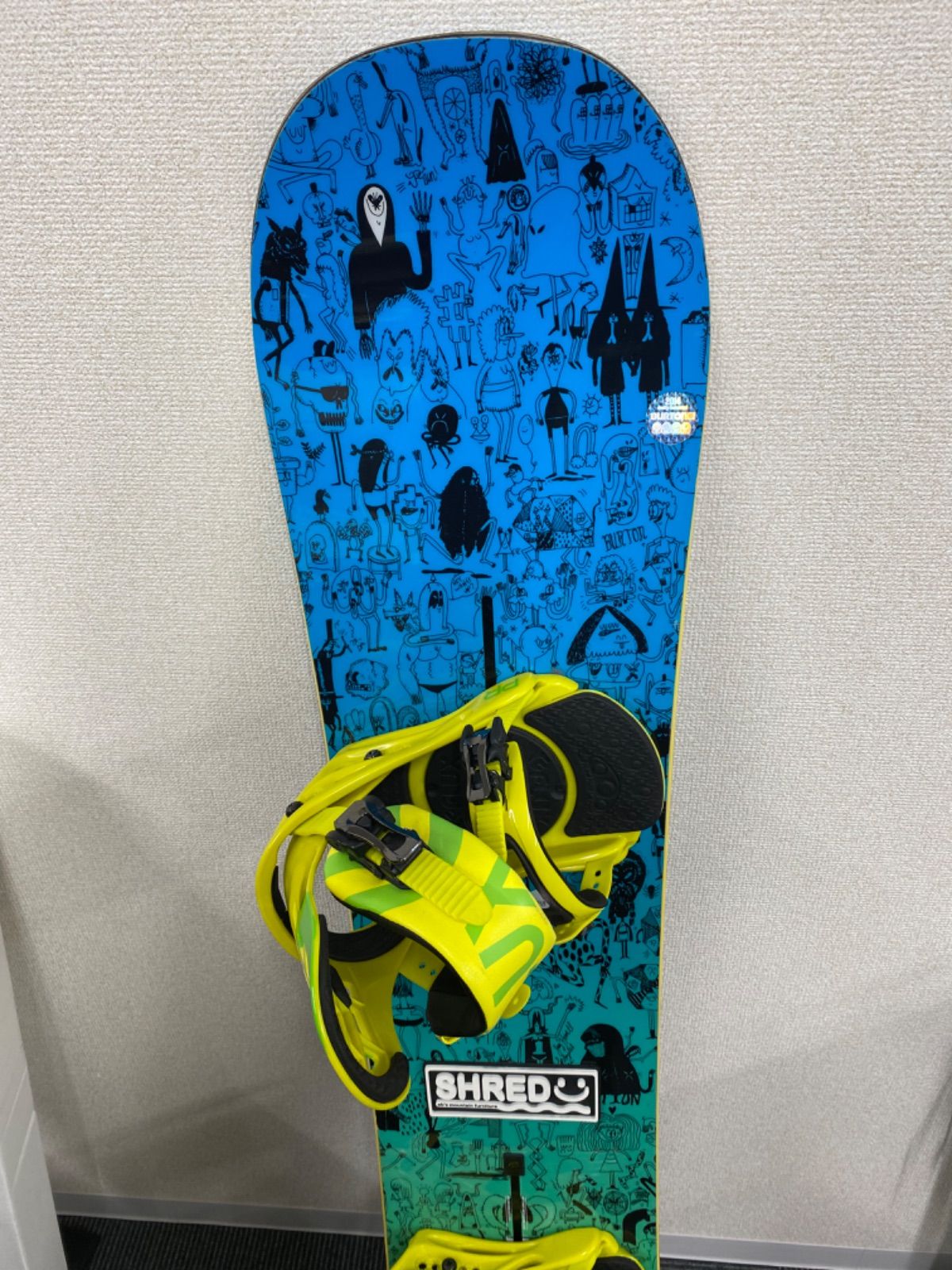 直接引き取り限定】スノーボードセット 板 ブーツ26.5cm 【スポーツ 