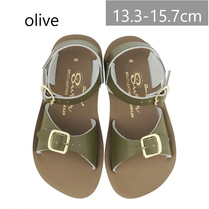 ♥ saltwater ソルトウォーター surfer white size5-8 13.3-15.7cm 靴 キッズ サンダル