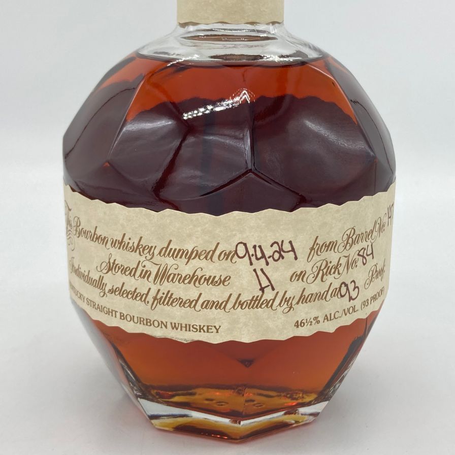 ブラントン シングルバレル 2024 750ml 46.5% 購入 Blanton's SINGLE