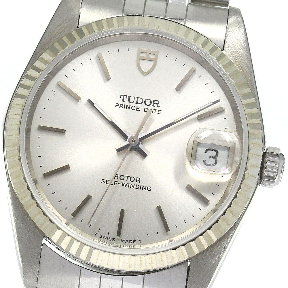 訳ありチュードル TUDOR 74034 プリンス デイト WGベゼル cal.2824-2 自動巻き メンズ_822027