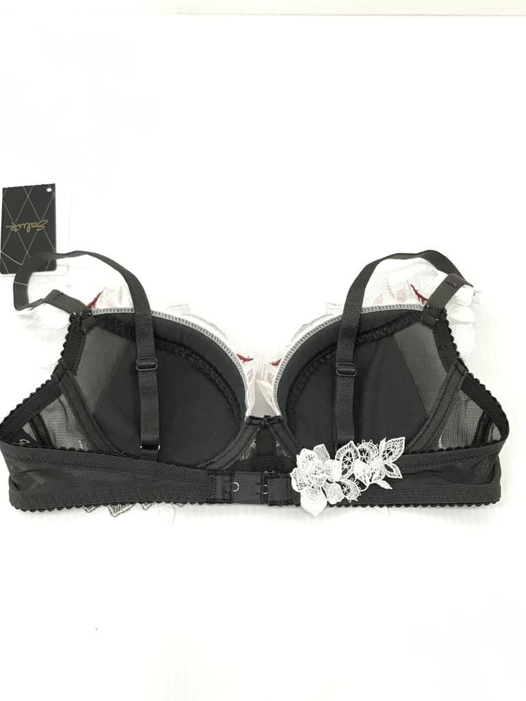 Wacoal Salute ワコールサルート ブラジャー 黒白系 C65 974490 NICORILABO_COM