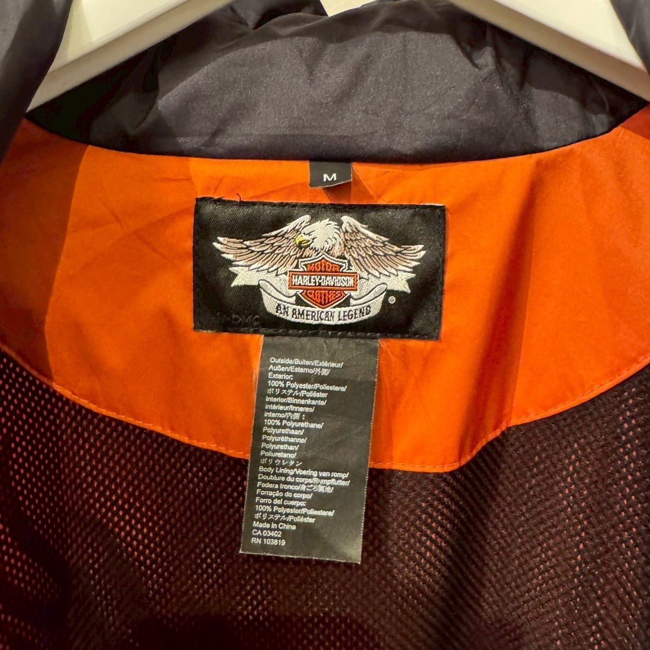ハーレーダビッドソン Harley-Davidson ナイロンジャケット size
