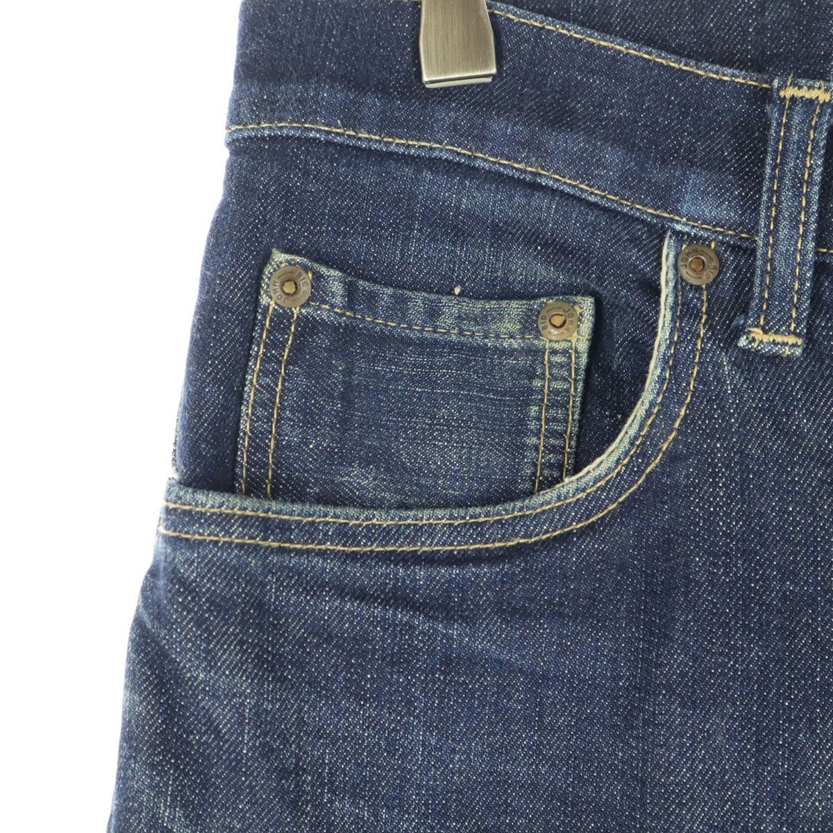 パンツ Big John w32 BIG JOHN ビックジョン デニムパンツ w32 ブルー メンズ 古着