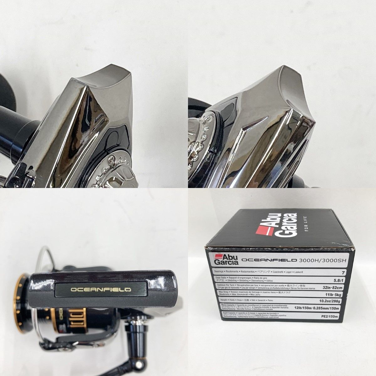 リール Abu Garcia OCEANFIELD 3000SH Abu Garcia ○アブガルシア オーシャンフィールド 3000H／3000SH