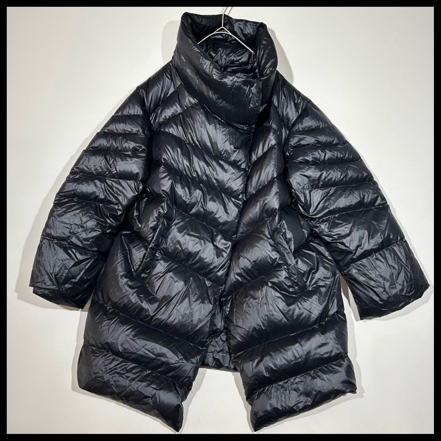 ディーゼル DIESEL ダウンコート ダウンジャケット オーバーサイズ ブラック 黒 XXS パファー スタンドカラー