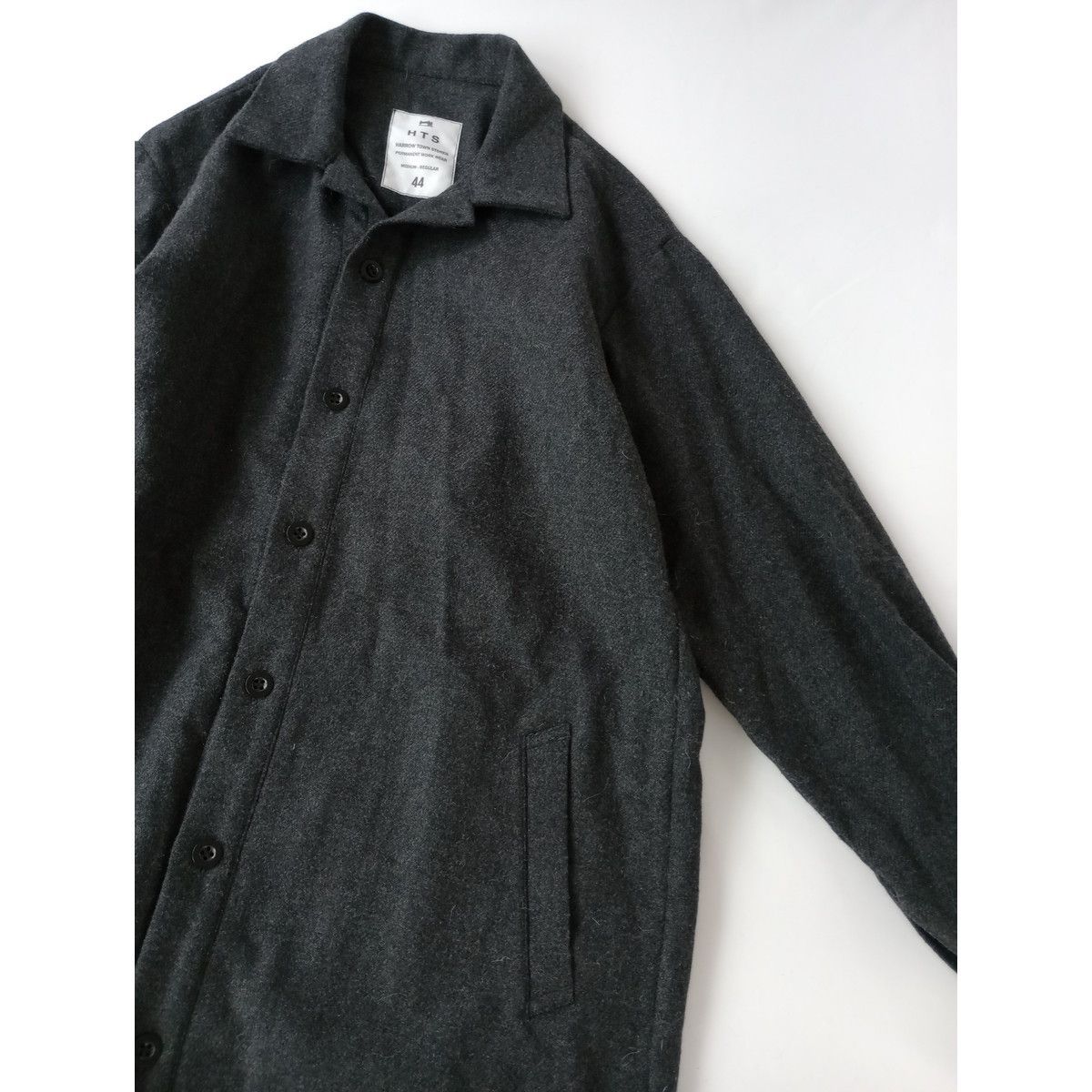 H.T.S./HARROW TOWN STORES　ウールロングパーカー HTS HARROW TOWN STORES ハロータウンストアーズ 2P