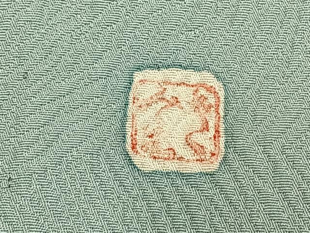 平和屋着物▽訪問着 単衣 作家物 源氏香 金彩 正絹 逸品 AAAW7720fy