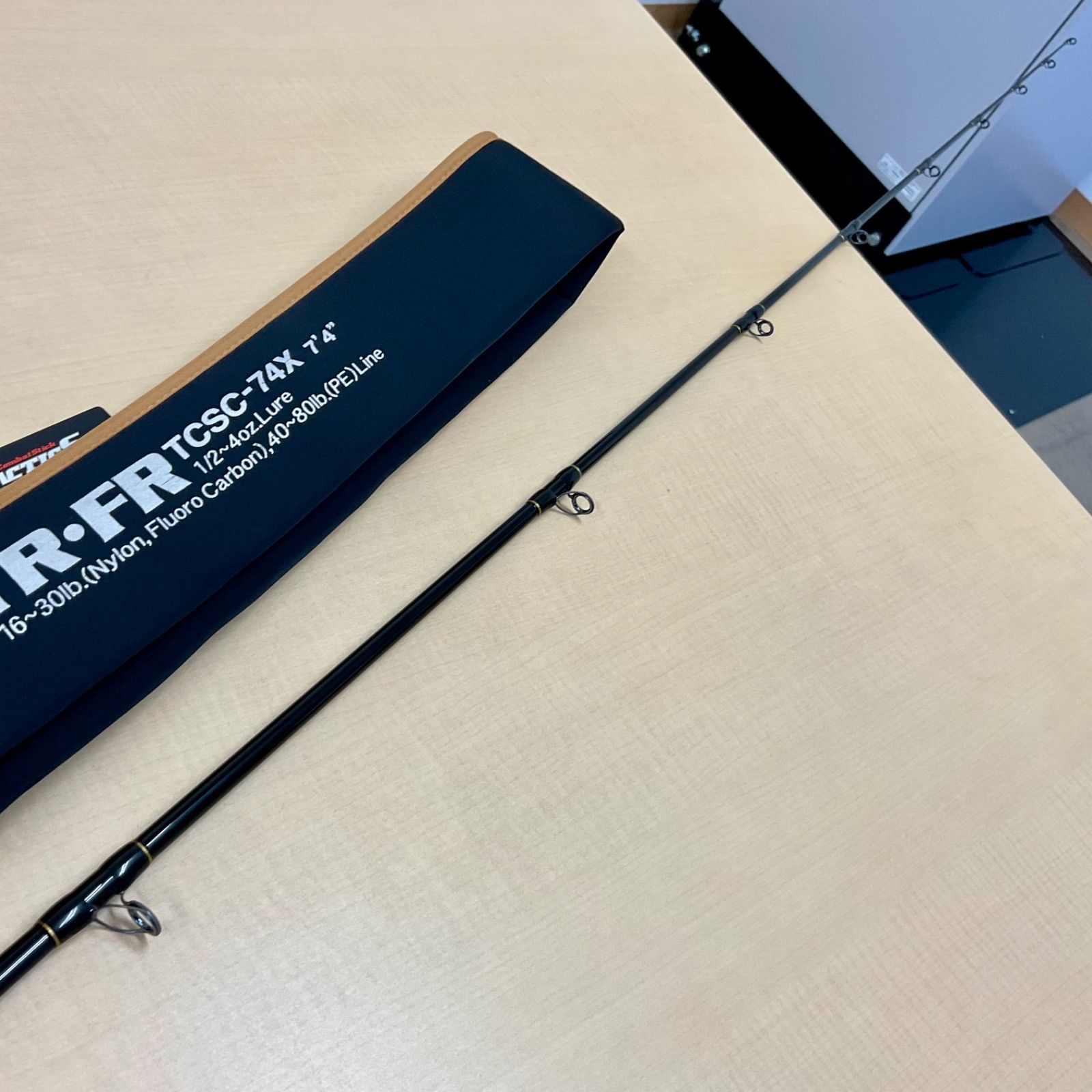 【送料無料】エバーグリーン TR-FR TC-SC-74X バスロッド 7'4\" EverGreen エバーグリーン タクティクス TCSC-74X TR・FR（中古