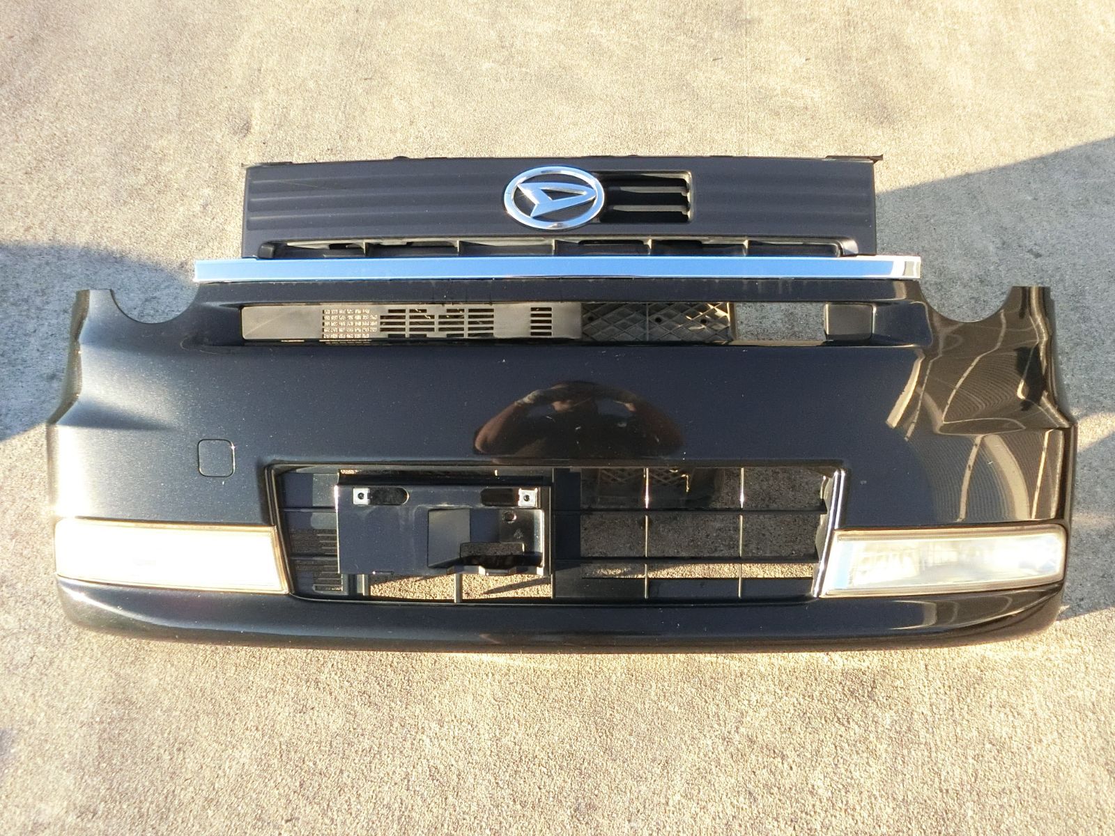 772 個人宅配送可 ムーヴコンテ カスタム L575S フロントバンパー 52119-B2800 X07