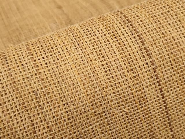 平和屋本店■希少　夏物　古代布　科布　八寸名古屋帯　証紙付き　逸品　CYAA2589s5 平和屋本店□希少 夏物 古代布 科布 八寸名古屋帯 証紙付き 逸品