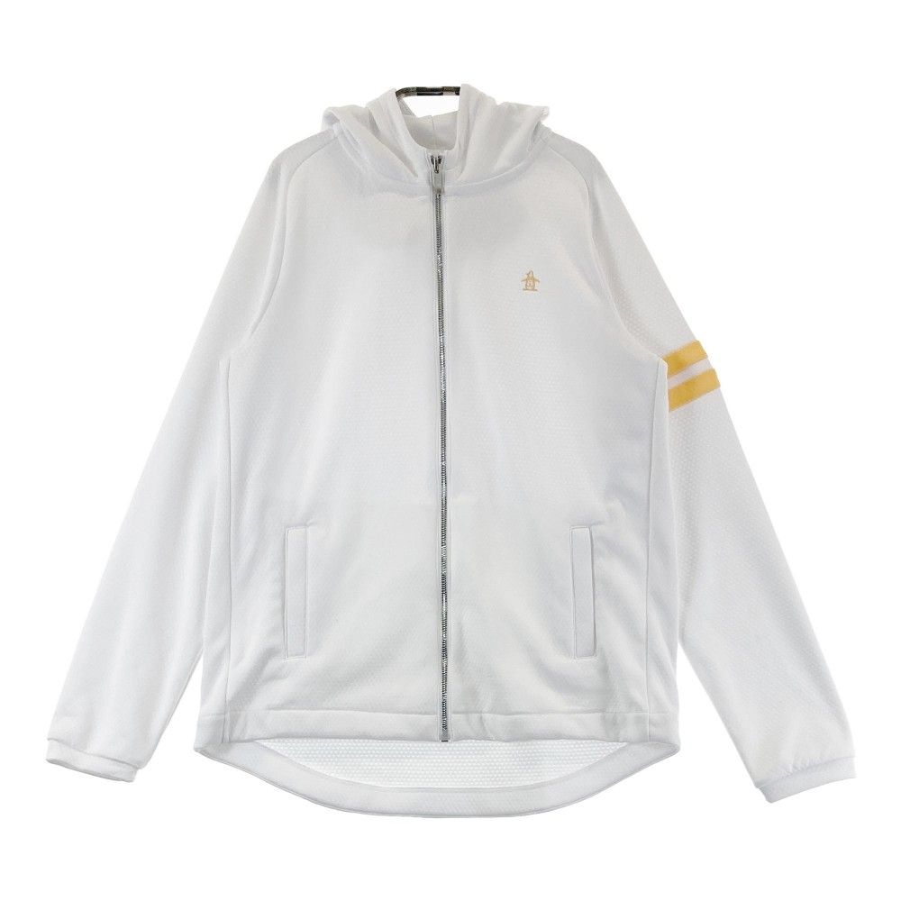 サイズ：LL MUNSING WEAR マンシングウェア  フード付 ジップジャケット  ホワイト系 [240101385872] ゴルフウェア レディース ストスト