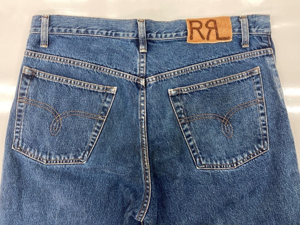ダブルアールエル RRL DENIM PANTS デニム パンツ ボタンフライ
