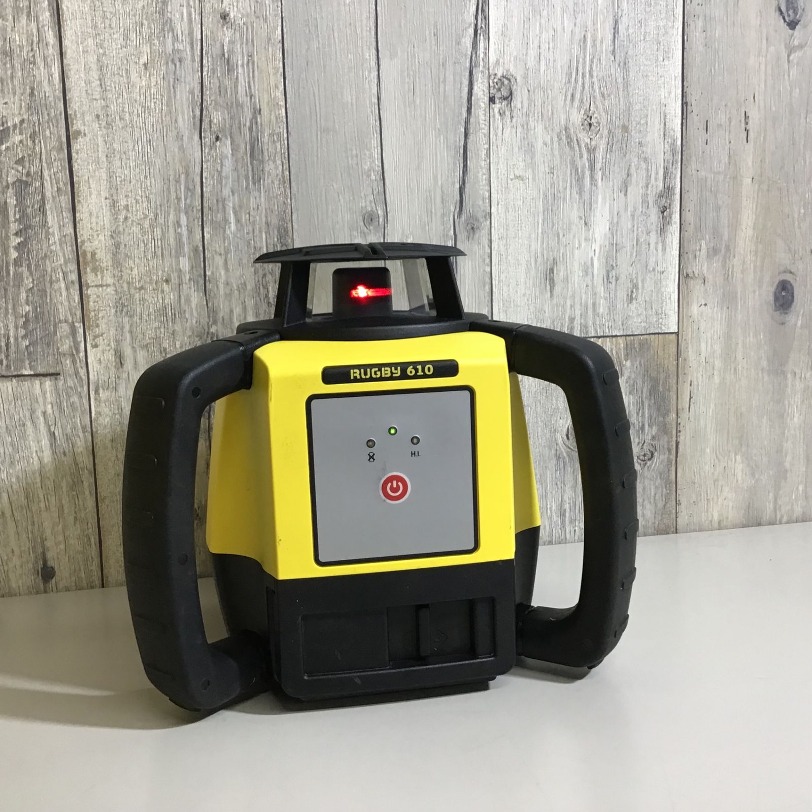 中古品】 ライカ Leica 回転レーザー RUGBY610 受光器 ケース付き 