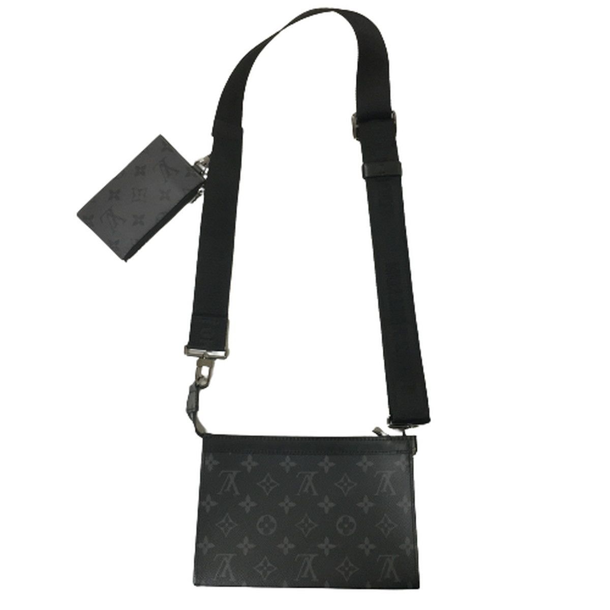 良品 Louis Vuitton ルイヴィトン ガストン ウェアラブルウォレット モノグラム エクリプス リバース ショルダーバッグ M81124  宅急便