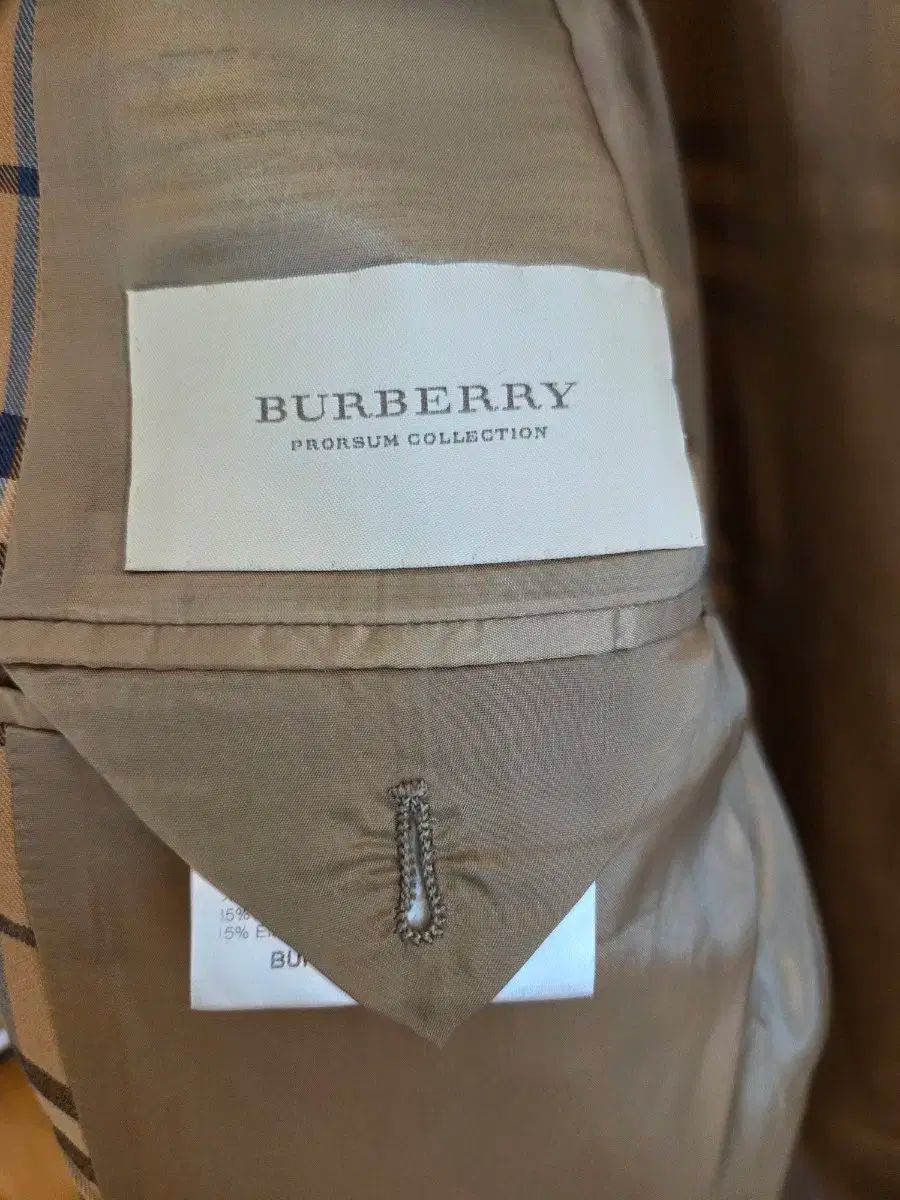 バーバリー ノヴァチェック プロサムライン ジャケット