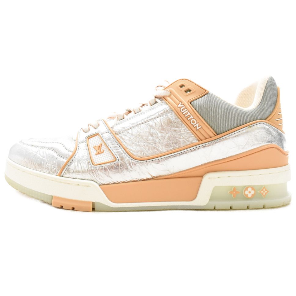 LOUIS VUITTON (ルイヴィトン) 22SS LVトレイナー・ライン ローカット スニーカー シルバー. LD0261