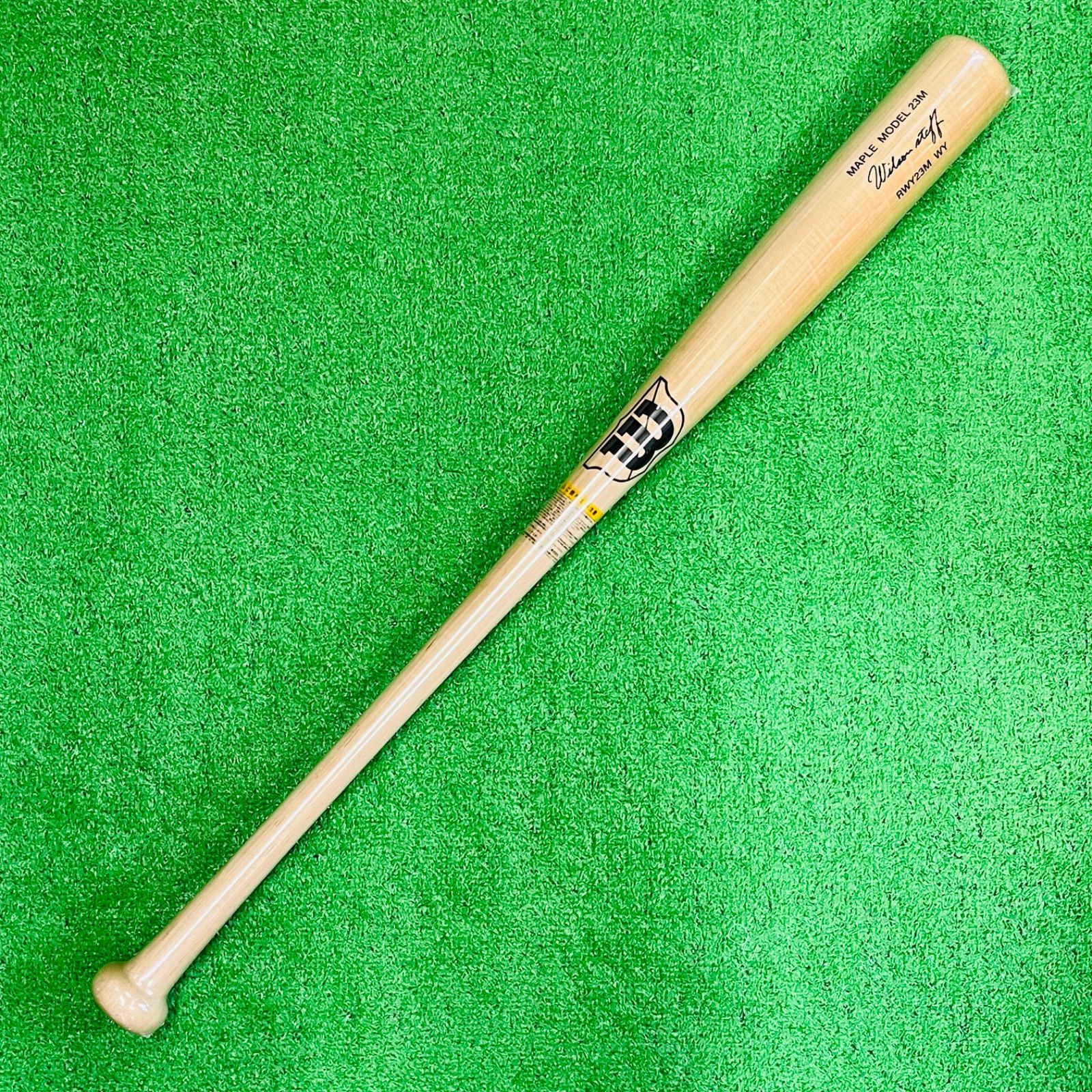 ウイルソン 軟式木製バット 84㎝ 780g平均 ナチュラル 新品 野球