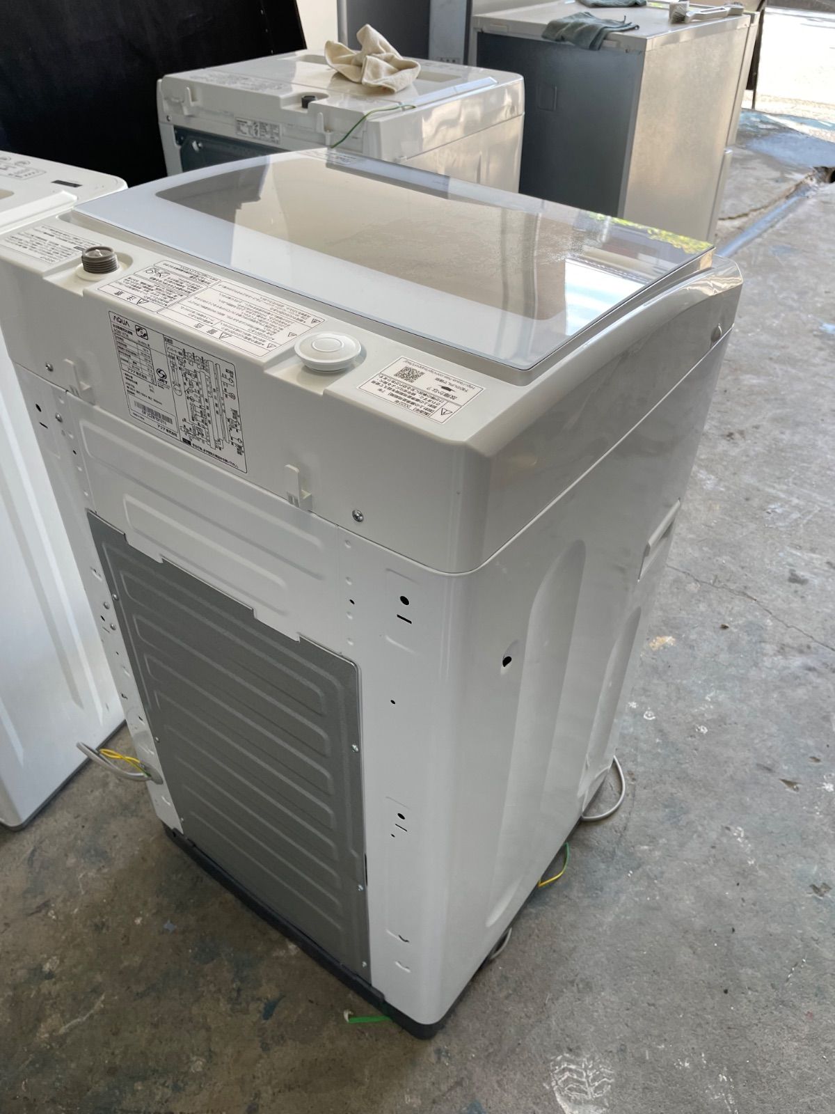 AQUA AQW-V7M(W) WHITE 2022年7kg - メルカリ