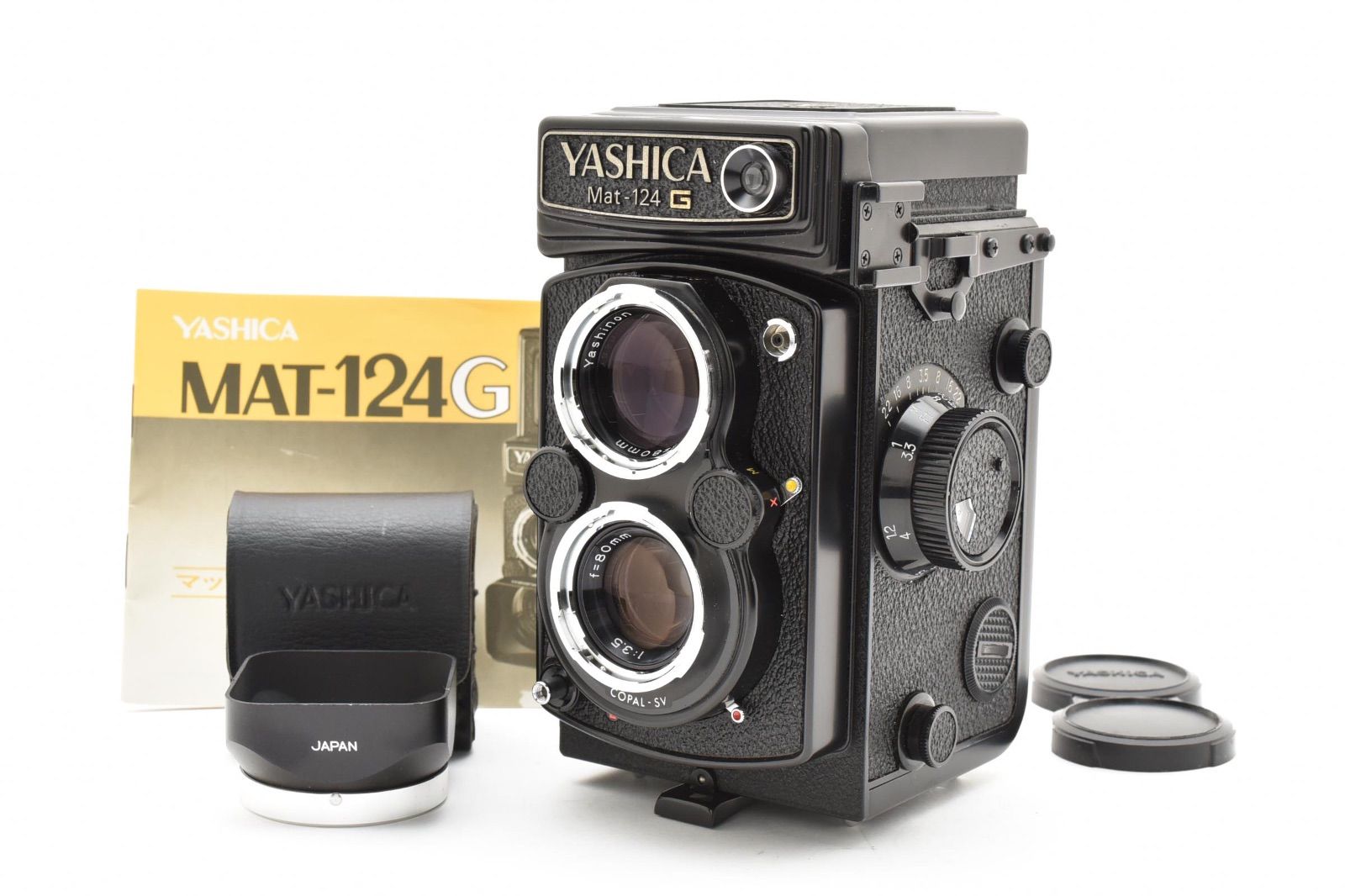 Yashica(ヤシカ) 二眼レフカメラ　Mat-124G 本体とカバーのセット ヤシカ YASHICA Mat-124G 二眼レフカメラ 中古 : リユース