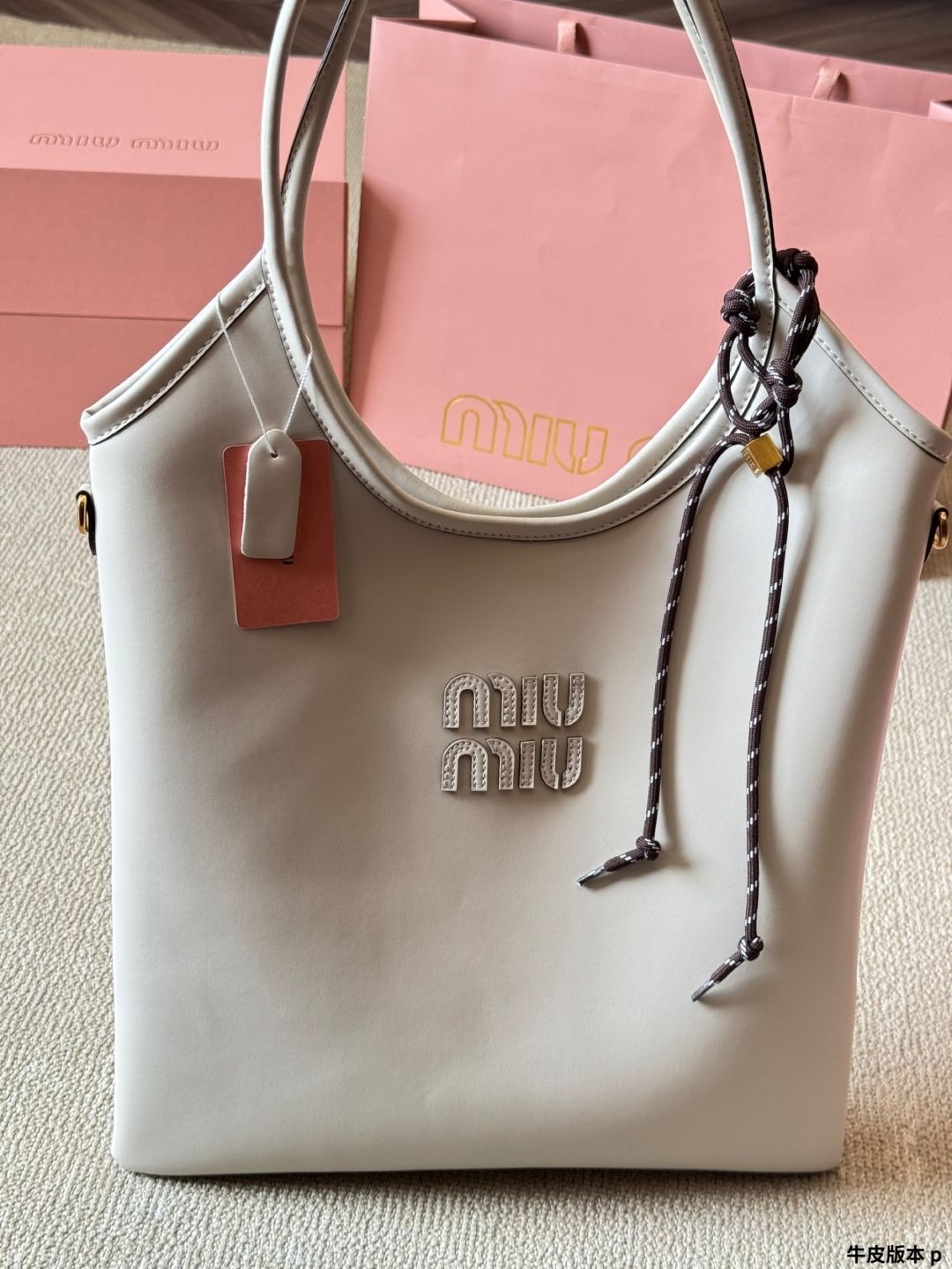 今日特価】MIU MIU 2024 New Tote Bag ミュウミュウ トート