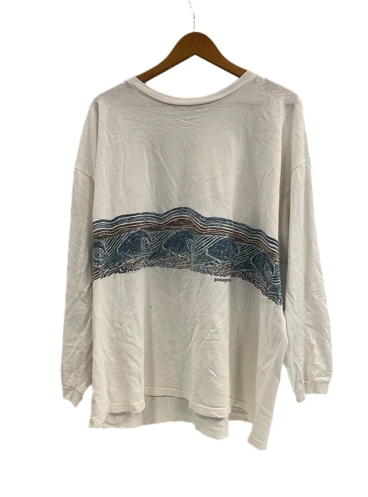 2766 90s ヴィンテージ　デザイン　ロゴ　長袖　ロンT　アニマル　白 Vintage 90s university of Heidelberg sweatshirt university of