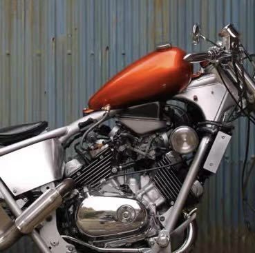 T-73 ８L ホンダ HONDA V-TWIN MAGNA VT250 マグナ250 マスタングタンク ボルトオン チョッパー タンク製作工房 -  メルカリ