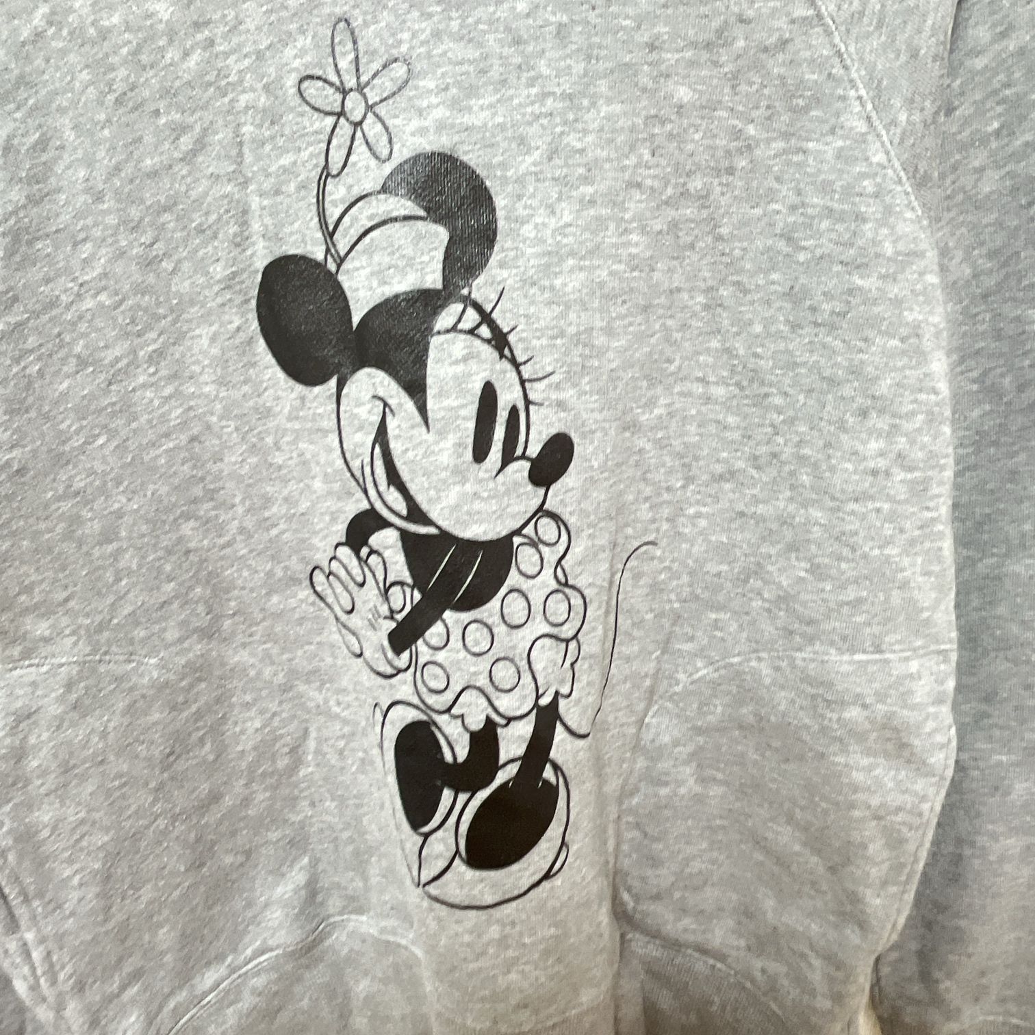 UNIQLO ユニクロ UT L グレー スウェットパーカー フーディー Disney