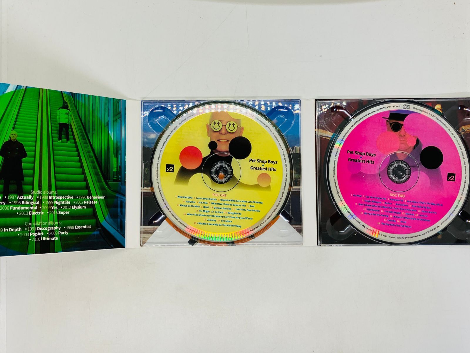 ペット・ショップ・ボーイズのレア・ベスト Discography-complete Singlesbest Of Best : Pet Shop Boys