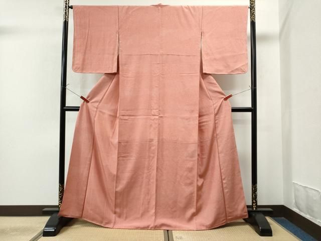 木下正夫作 極型江戸小紋 落款入り 送料無料 リサイクル着物