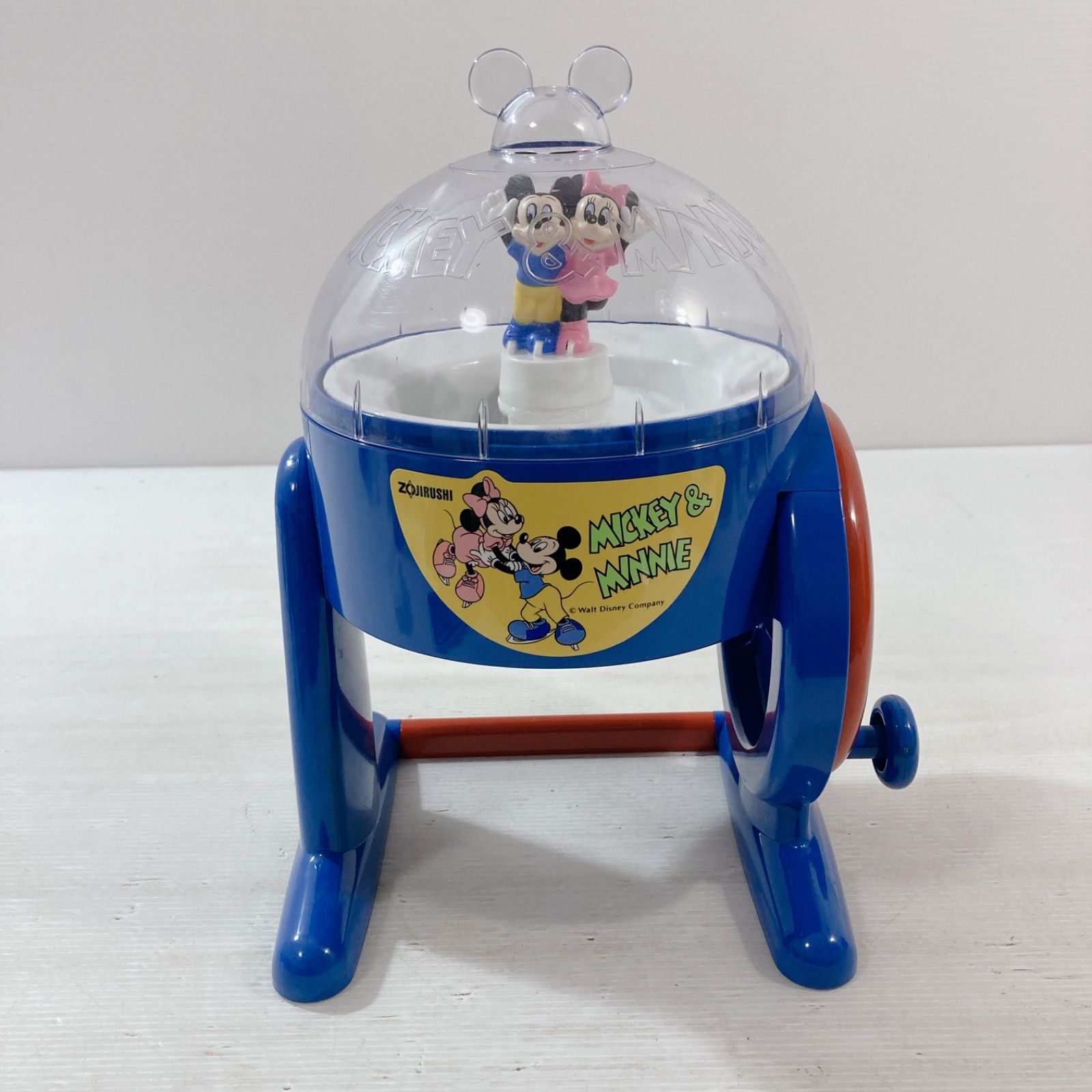 ZOJIRUSHI ミッキー&ミニー かき氷メーカー ディズニー 手動 レトロ 