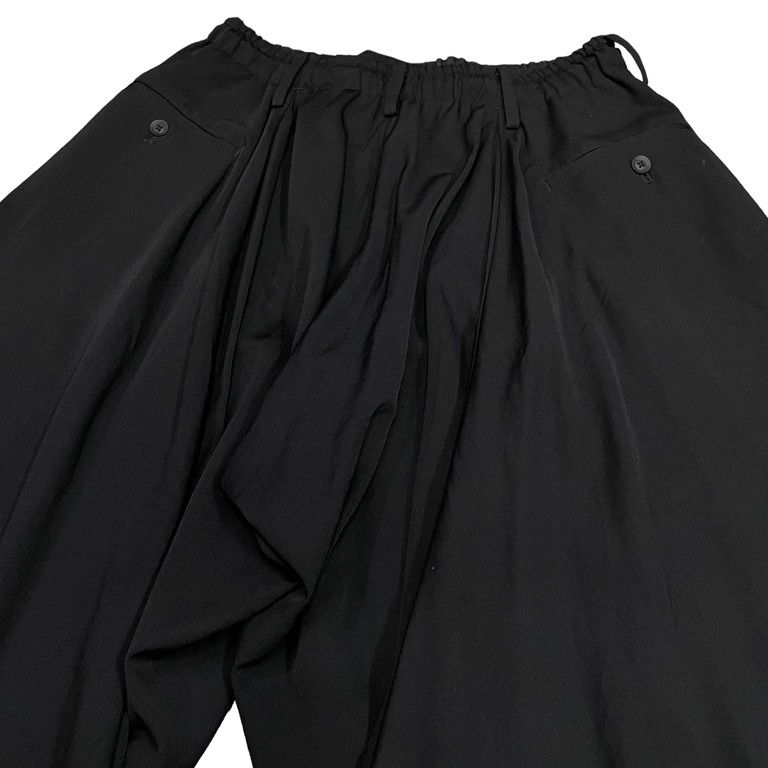 Yohji Yamamoto Pour Homme 19SS ウールギャバジンカラスパンツ 鴉 