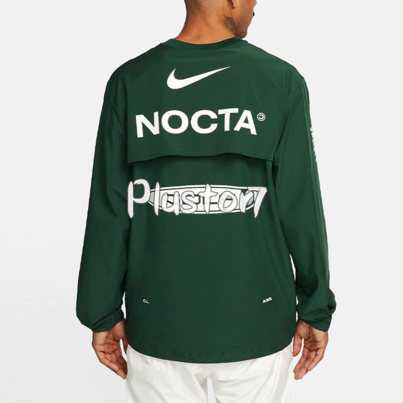 NIKE X NOCTA NRG DF WOVEN L/S CREW - PRO GREEN DJ5585-397 / ウーブン L/S クルー -  プログリーン - メルカリ