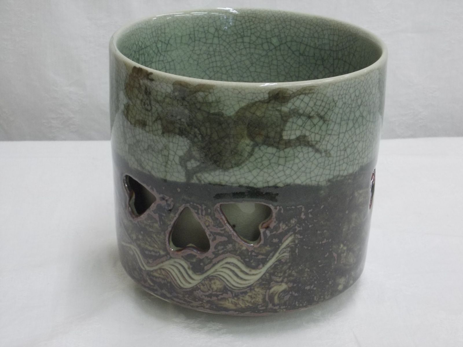 大堀相馬焼「超特大湯呑み型置物 」 【公式通販】